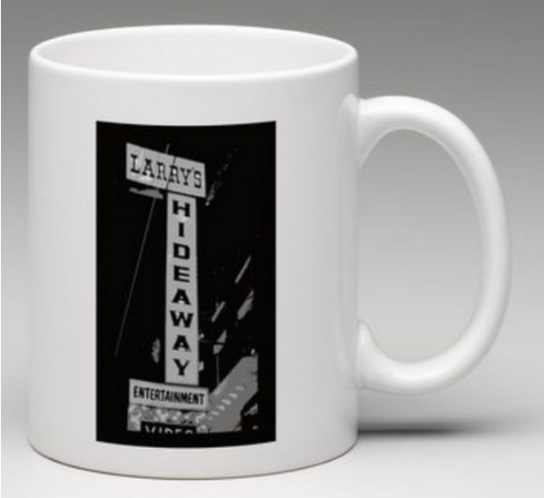 Larrys Hideaway Mug back